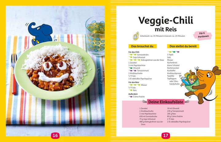 Produktbild Mit der Maus lecker kochen und backen (Deutsch, Schwager & Steinlein Verlag, 2023)