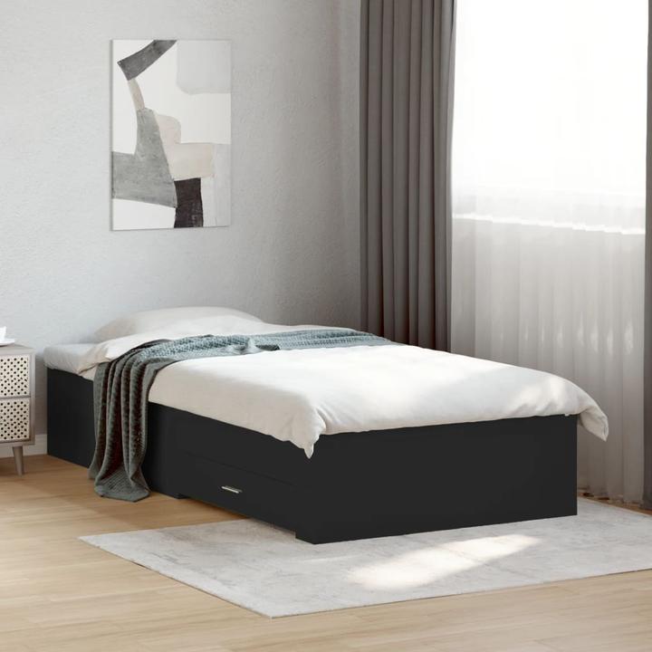Image du produit VidaXL Cadre de lit avec tiroirs (75 x 190 cm)