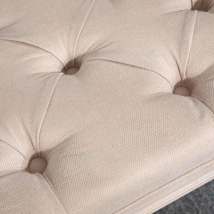 Actual product image Homcom Bed bench with button stitching (40 cm)