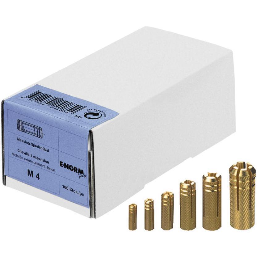 E-NORMpro, Dübel, Messing Spreizdübel M 10 EAN