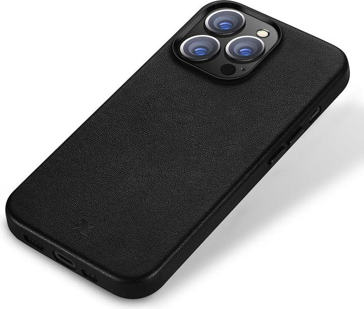 Image du produit Nevox StyleShell PRO - iPhone 15 Pro MAX 6.7" - cuir véritable - compatible avec MagSafe, noir (Apple iPhone 15 Pro Max)