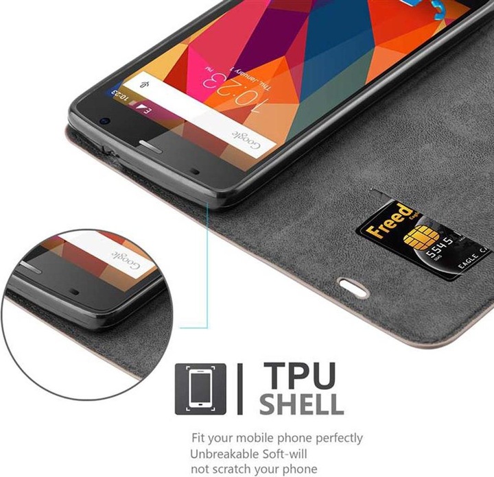 Produktbild Cadorabo Book Invisible Magnet Cover (ZTE Blade L5)