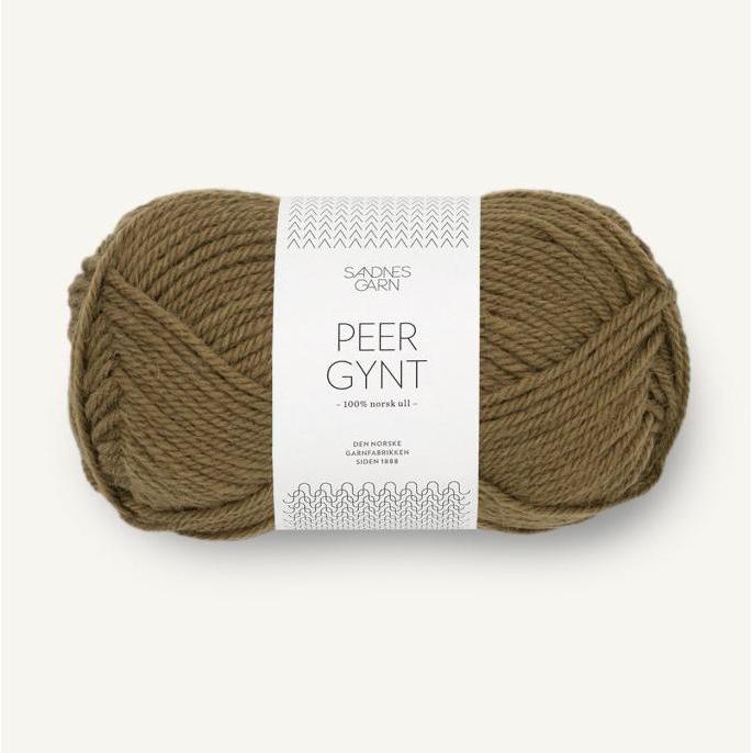 Thumbnail - Sandnes Garn col. 9873 dark olive ca. 91 m 50 g, Garn + Wolle, Grün
