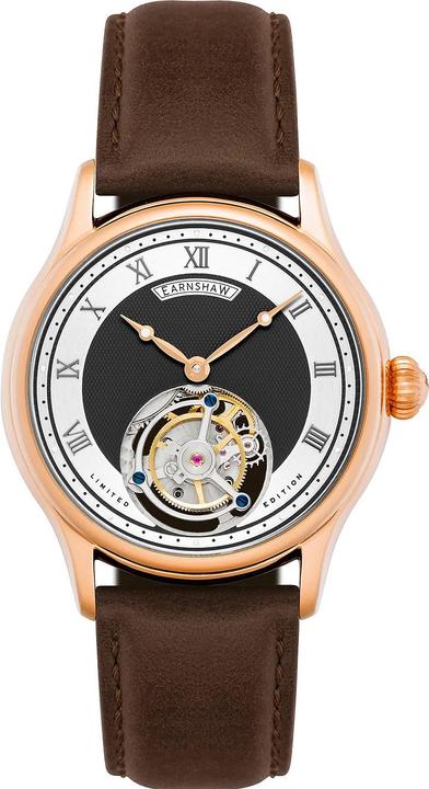 Thomas Earnshaw ES-8213-03 Palmerston Tourbillon Skeleton Men's Watch 42mm (Analogue wristwatch, 42 mm)