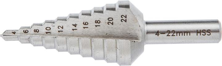 Produktbild Graphite step drill 4 6 10 12 14 16 8 18 20 22 mm (57H739) (4-22 Millimeter)