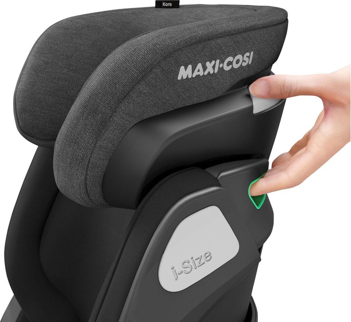 Image du produit Maxi-Cosi Kore Authentic Noir (Siège pour enfant, Norme ECE R129/i-Size)