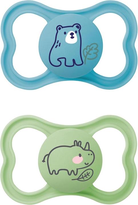 Actual product image MAM Air silicone dummy, 2 pieces, 6-16 months (2 x, 6 - 16 M.)