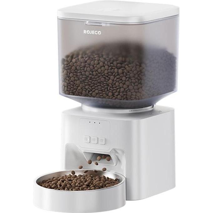 Comparer les prix de Rojeco 4.5L Automatic Pet Feeder WiFi Version Sin (450 cl), Gamelle