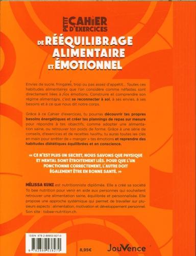 Actual product image Petit cahier d'exercices de rééquilibrage alimentaire et émotionnel (Kunz Mélissa, French)