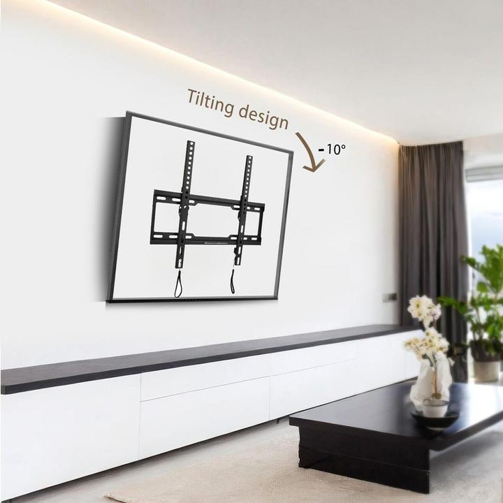 Actual product image Maclean TV mount max VESA 400x400 32-70 45kg Tilt adjustment +0°-10° MC-412 (Wall, 70", 45 kg)