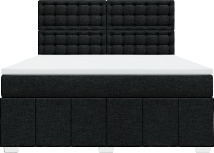 Image du produit VidaXL Bo x lit de saut avec matelas 90 x 200 cm Tissu (90 x 200 cm, 90 x 200 cm)