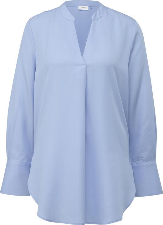 Produktbild s.Oliver Bluse Twill-Bluse aus Lyocell (40)