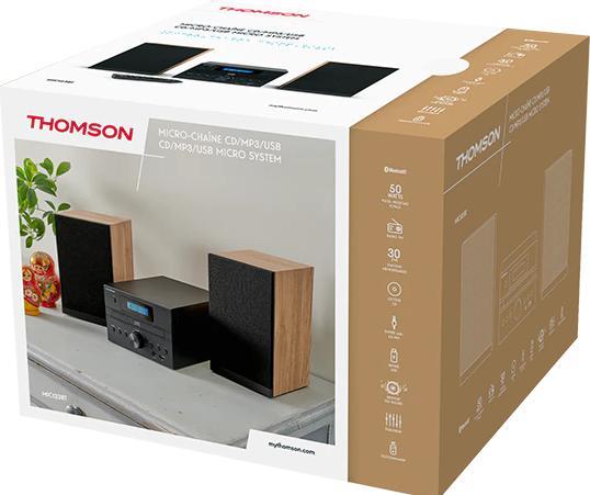 Produktbild Thomson Micro Sound System Bt Radio Fm (Bluetooth, CD Player, 2x 10 W)