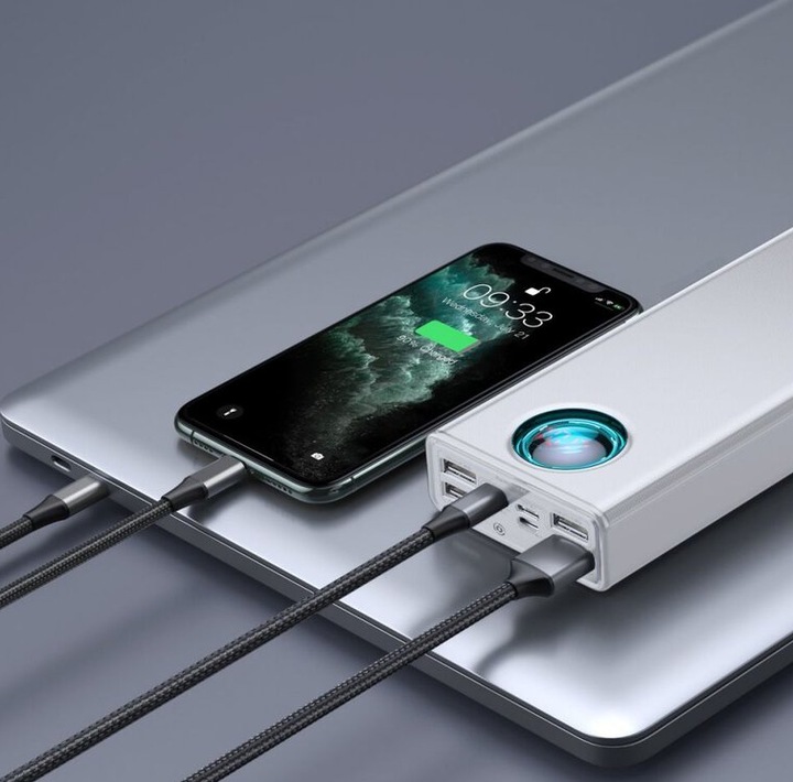 Actual product image Baseus Amblight Digital Display (30000 mAh, 65 W, 111 Wh)