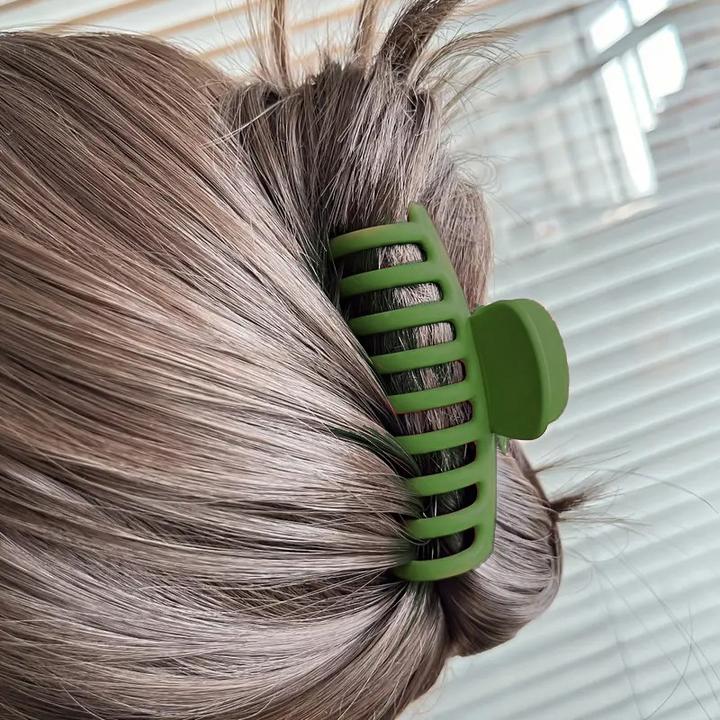 Image du produit ASMI 4 Stück Haarspangen, Haarkrallen - matte Trendfarben (4 pcs)