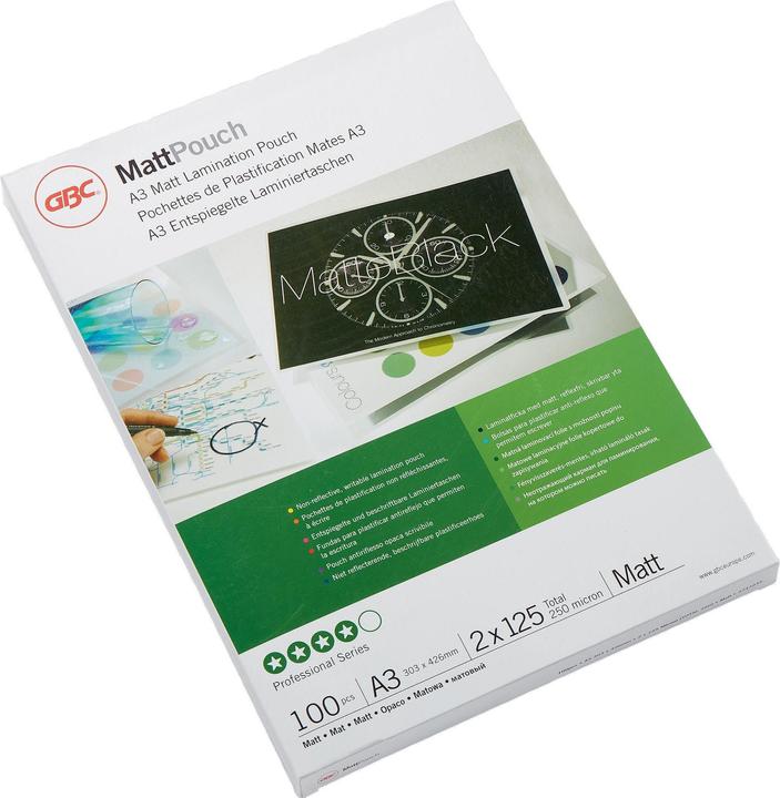 Immagine prodotto GBC Sacchetto di laminazione (A3, 100 Pezzo/i, 250 µm)