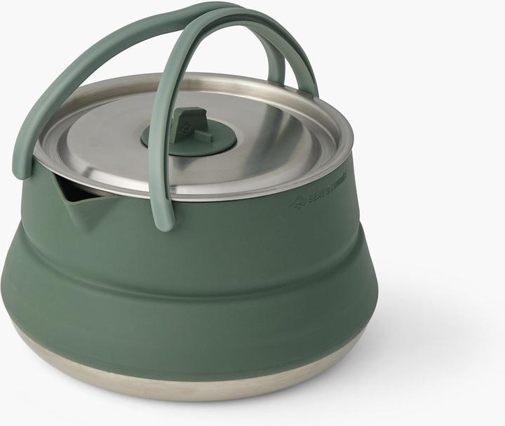 green/stainless steel, Laurel Wreath Green