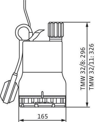 Produktbild Wilo Submersible drainage sump pump DRAIN TMW 32/8 (Schmutzwasserpumpe)
