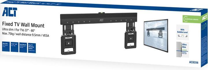 Actual product image ACT AC8356 (Wall, 75 kg, 37" - 80")