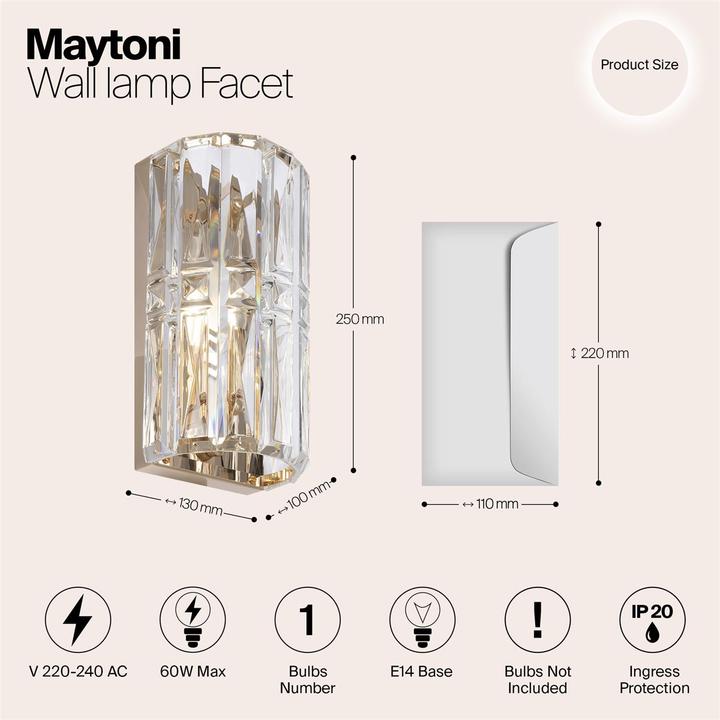 Produktbild Maytoni Facet (E14)