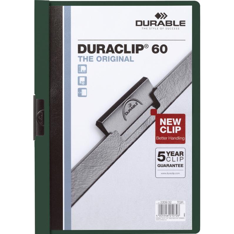Durable, Mappe, Klemmhefter DURACLIP 60 (A4, 1 x)