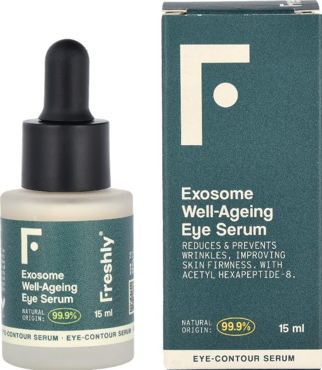 Actual product image Freshly Cosmetics Exosome Wellageing Eye Serum (Eye care serum, Day + Night, 15 ml)