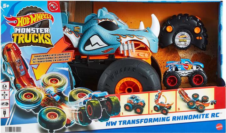 Image du produit Hot Wheels R/C MT Transforming Rhinomite