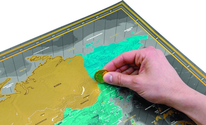 Immagine prodotto Luckies Scratch Map X Edition (82 x 58 cm)