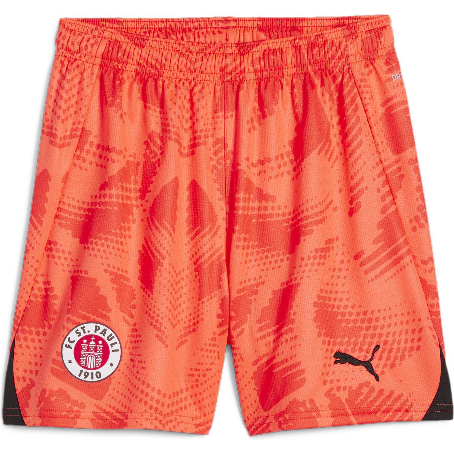 Puma, Jungen, Sporthose, FCSP GK Shorts Jr (116), Orange, 116
