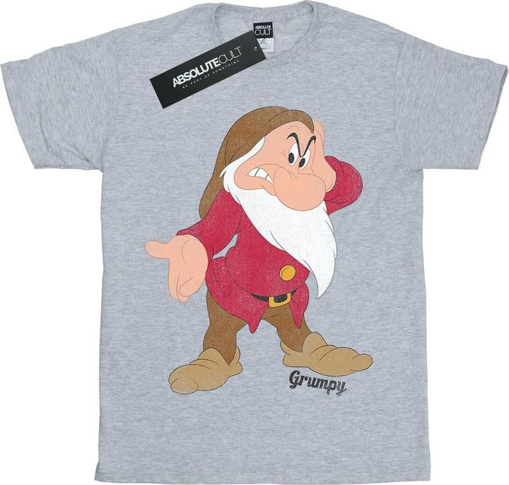 Produktbild Disney Snow White And The Seven Dwarves Classic Grumpy TShirt Mädchen (152, 158)