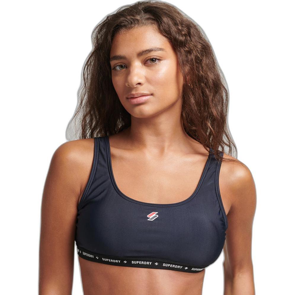Superdry, Damen, Bikini, bikinioberteil damen code micro, Blau, (XL)