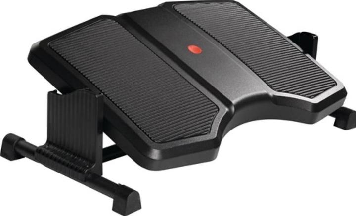 Twinco Repose-pieds noir L420/495xP300/305xH155 mm Réglage en hauteur 3 fois 95/125/155 mm