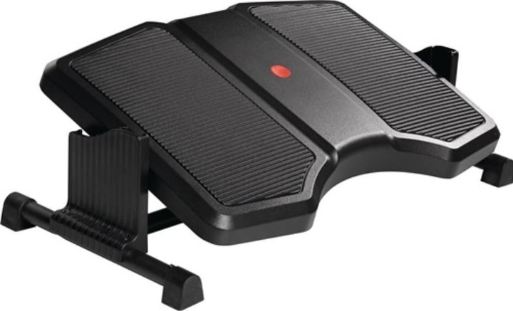 Immagine prodotto Twinco Poggiapiedi nero W420/495xD300/305xH155 mm Regolazione in altezza a 3 pieghe 95/125/155 mm