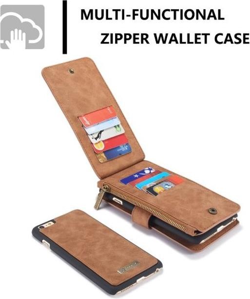 Actual product image Caseme Leather case with wallet (Apple iPhone 6s Plus, Apple iPhone 6 Plus)