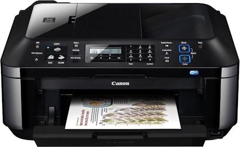 Canon PIXMA MX410, All-in-One incl. fax con ADF, LAN, WLAN (Inchiostro, Colore)