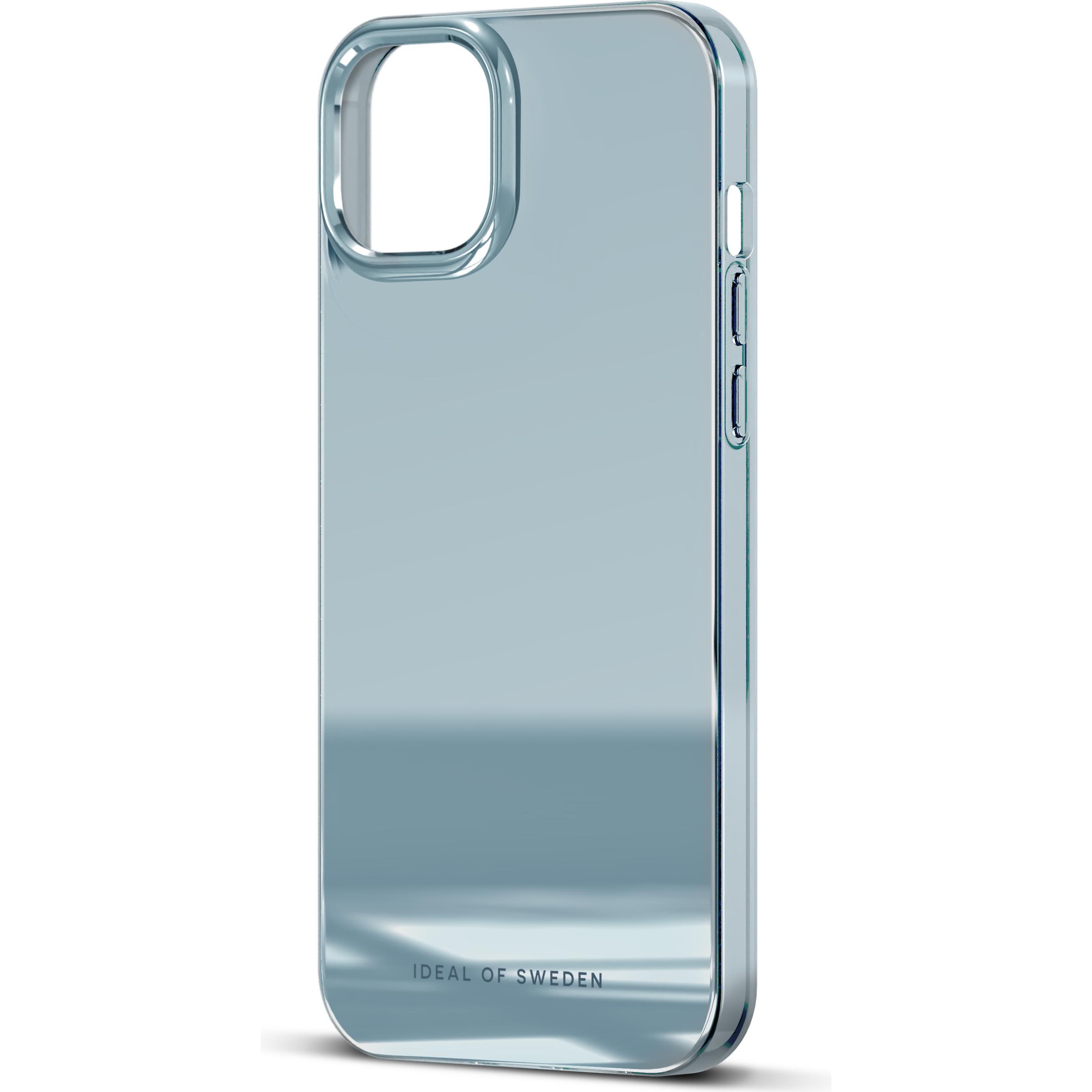 iDeal Of Sweden iPhone 15 Plus Clear Case, Mirror Sky Blue (Apple iPhone 15 Plus), Smartphone Hülle, Blau