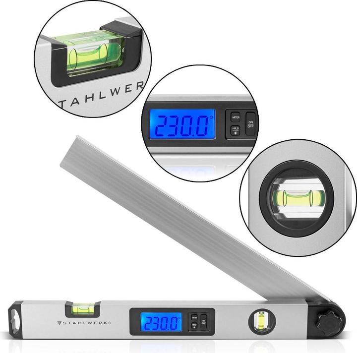 Actual product image Stahlwerk DW-45 ST Digital Protractor