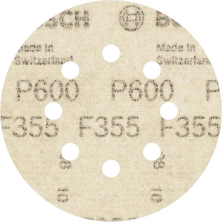 Produktbild Bosch Professional Zubehör PRO F355 Schleifblatt, 125 mm, G600 (600)