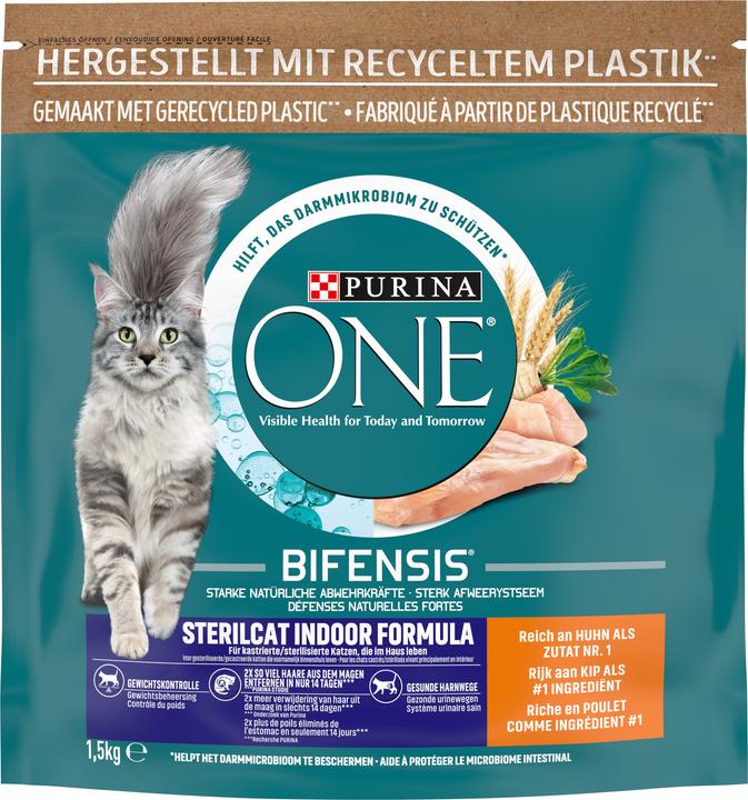 Produktbild Purina ONE Sterilcat Indoor (Senior, Adult, 1 Stk., 1500 g)