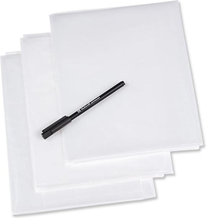 Actual product image Prym Pattern foils, with pen