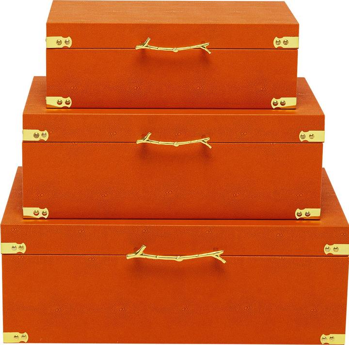 Image du produit Kare Design Box Noah Orange (3/Set) (3x)