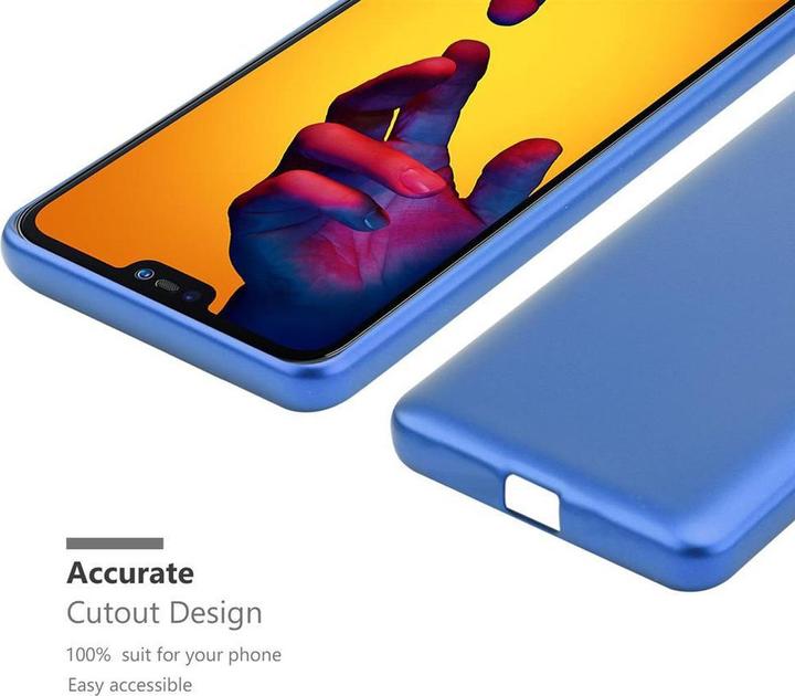 Immagine prodotto Cadorabo Copertura metallica opaca in TPU (Huawei P20 Lite)