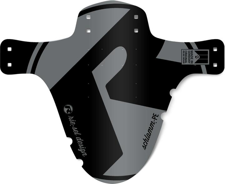 Actual product image riesel design Splash guard with packing/cable tie (Front mudguard)