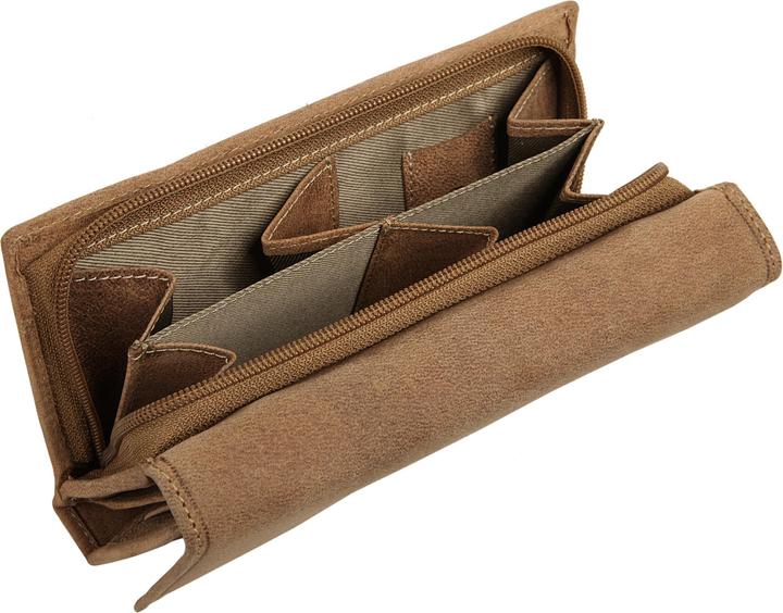 Immagine prodotto Klondike 1896 Donna Cuir naturel Damengeldbörse, Marron moyen