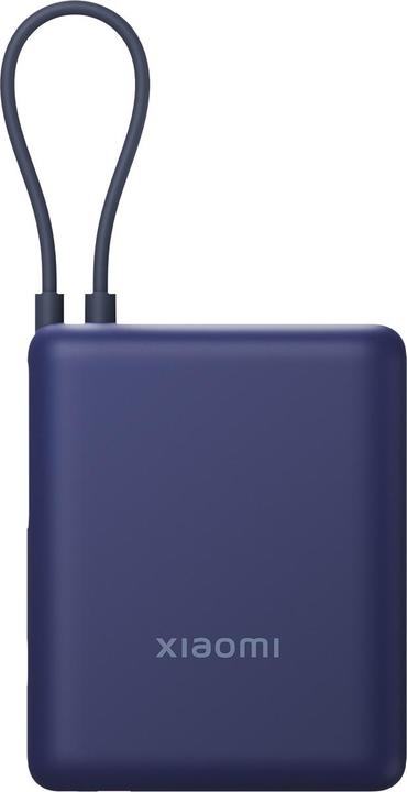 Xiaomi 33W Power Bank 10000mAh (Integriertes Kabel) | Eisblau (10000 mAh, 36.50 W, 36.50 Wh)