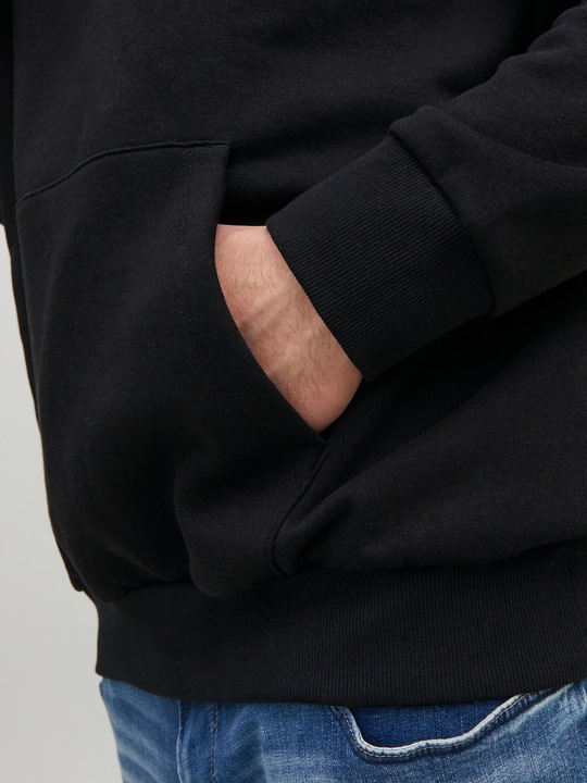 Produktbild Jack & Jones Basic Logo Plus Size Hoodie (6XL)