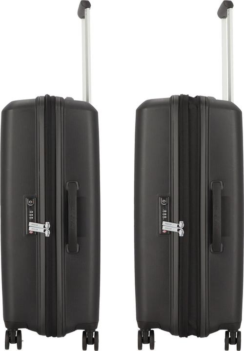 Produktbild American Tourister Reisekoffer Aerostep 66.5 L, Black (80 l)