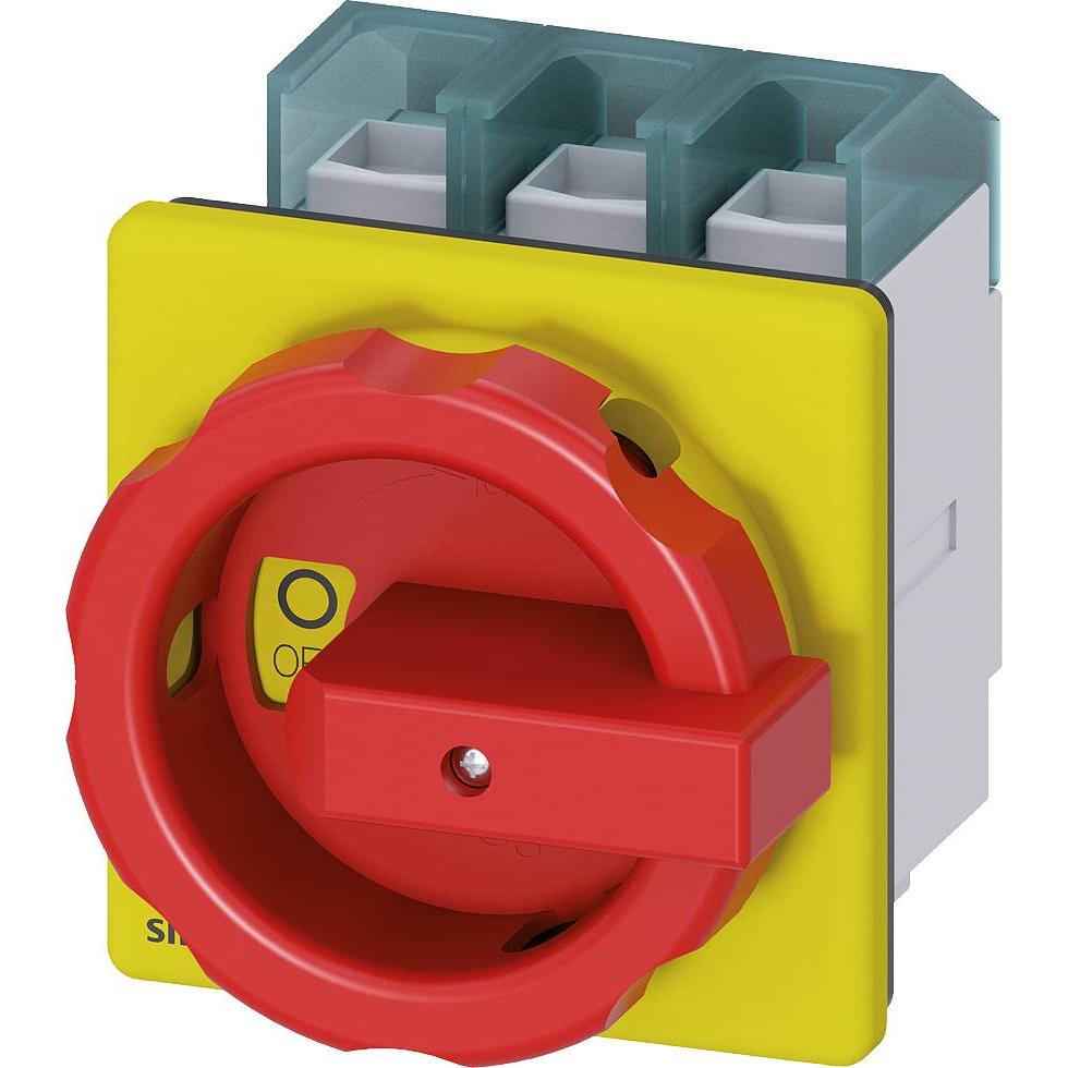 Siemens, Systemstromversorgung, Lasttrennschalter 3-polig rot/gelb 45kW