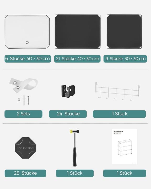 Produktbild Songmics Sneak (82 x 32 x 92 cm)
