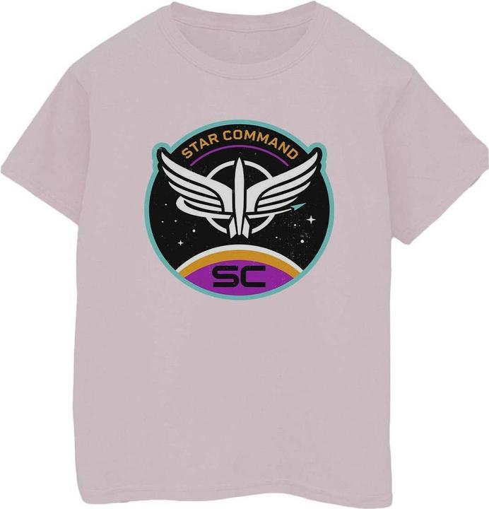 Actual product image Disney Mens Lightyear Star Command Circle T-Shirt (L)